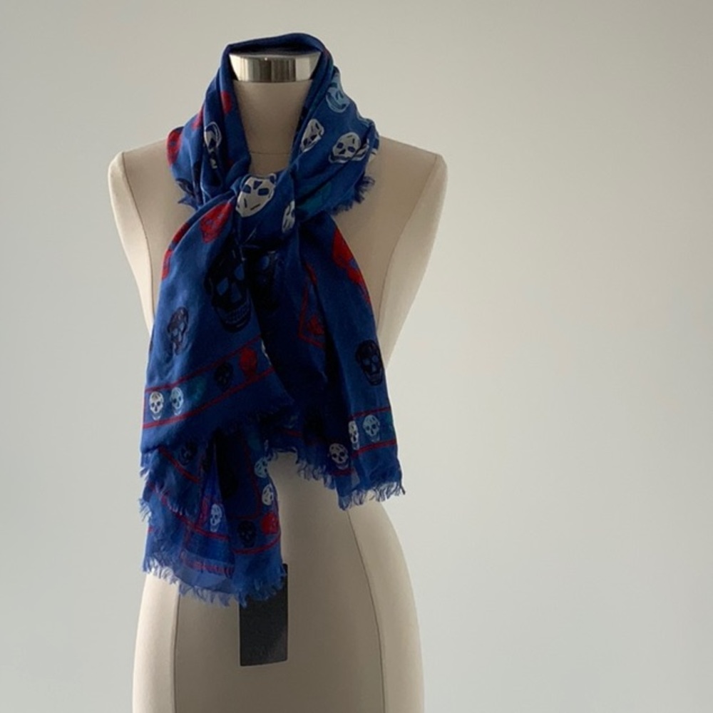 Alexander McQueen Skull Scarf